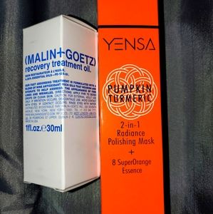 Malin + Goetz with Yensa Pumpkin and Tumeric